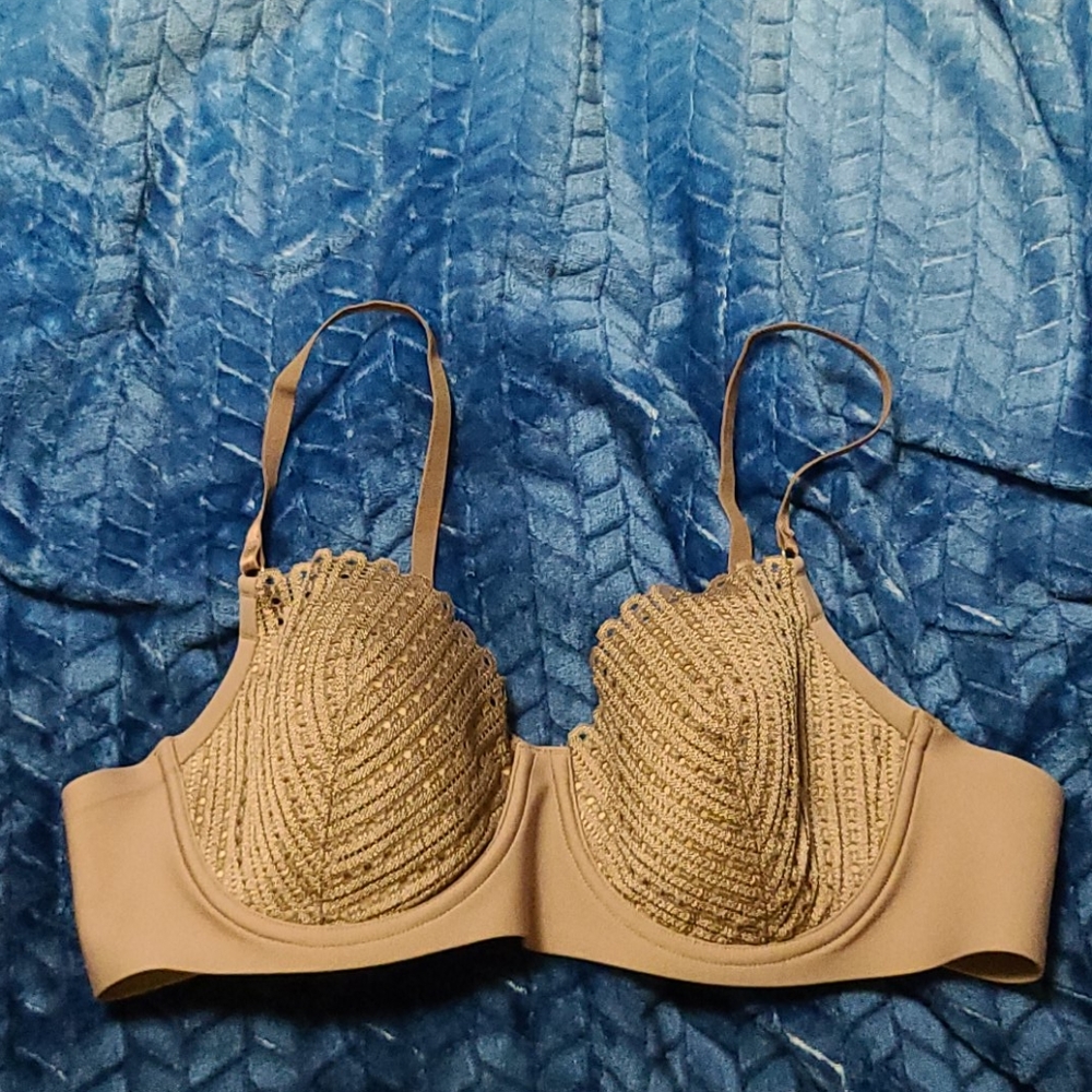 ThirdLove Eyelet Lace Balconette Bra 38 1/2A
